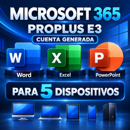 Imagen de Microsoft 365 ProPlus E3 x1 Año