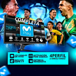 Imagen de MOVISTAR PLAY CUENTA COMPLETA