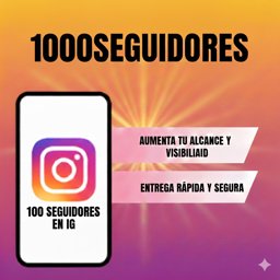 Imagen de 1000 SEGUIDORES INSTAGRAM