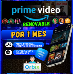 Imagen de  💎PRIME VIDEO X1 MES (RENOVABLE)