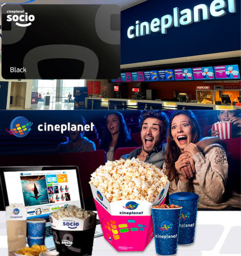 Imagen de CINEPLANET SOCIO BLACK