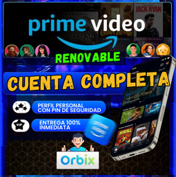 Imagen de 🔥PRIME VIDEO CUENTA COMPLETA X1 MES