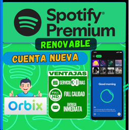 Imagen de  💎SPOTIFY PREMIUM X1 MES (RENOVABLE) + DJ LIVI