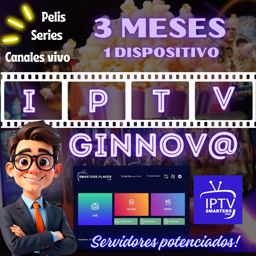 Imagen de IPTV 1DISP X3 MES 