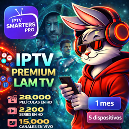 Imagen de 🧨IPTV C. COMPLETA X 1 MES 5 DISPOSITIVOS