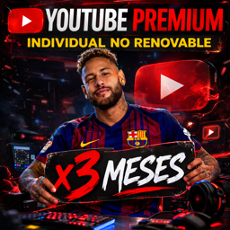 Imagen de 3️⃣YOUTUBE PREMIUM X 3 MESES (MISMO CORREO)