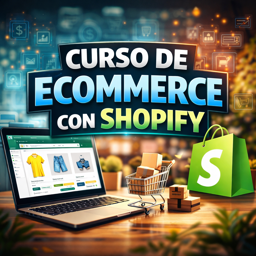 Imagen de 💰 CURSO DE ECOMMERCE CON SHOPIFY DESDE CERO 💸