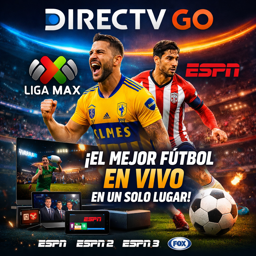 Imagen de DIRECTV GO+ LIGA MAX ( EXCLUSIVO) SOLO ACTIVACION A TV 