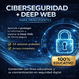 Imagen de 👉Ciberseguridad y Deep Web para Principiantes
