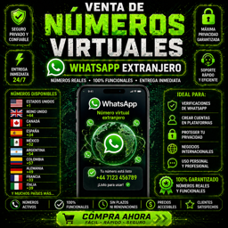 Imagen de NÚMEROS VIRTUALES EXTRANJEROS 