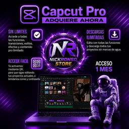 Imagen de Capcut pro cuenta completa/ 2 Dispositivos /Disponible para iOS y Android. 🔥