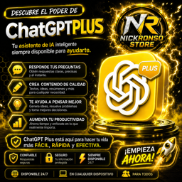 Imagen de Chatgpt plus cuenta completa  1 mes  garantia de 24hrs
