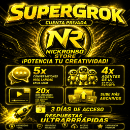 Imagen de Supergrok completa garantia 3 días 