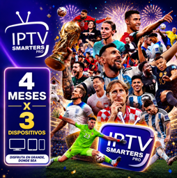 Imagen de IPTV PREMIUM 3 DISP x 4 MESES