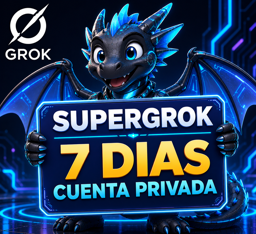 Imagen de SUPERGROK | 7 DÍAS | CUENTA PRIVADA