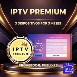 Imagen de IPTV PREMIUM 3 DISPOS x 3 MESES