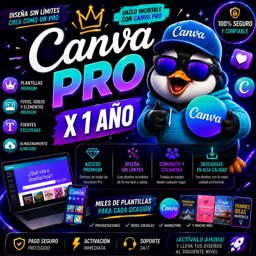 Imagen de CANVA PRO EDU X 1 AÑO